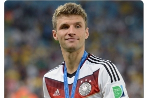 德國隊(duì)祝穆勒36歲生日快樂，為國家隊(duì)出戰(zhàn)131場進(jìn)45球+問鼎世界杯