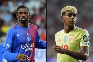 TA預(yù)測(cè)金球前10：登貝萊獲獎(jiǎng)亞馬爾第2，薩拉赫第5帕爾默小麥上榜