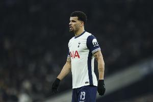 腳踝傷勢還未康復！記者：索蘭克缺席熱刺歐冠對陣黃潛的賽前訓練