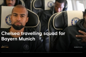 切爾西歐冠vs拜仁名單：帕爾默、埃斯特旺、加納喬在列