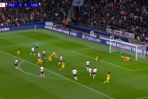 本賽季歐冠首球誕生！新軍圣吉羅斯通過點球破門，1-0埃因霍溫！