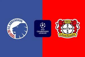 歐冠首輪-勒沃庫森vs哥本哈根首發(fā)：?？?、巴斯克斯出戰(zhàn)