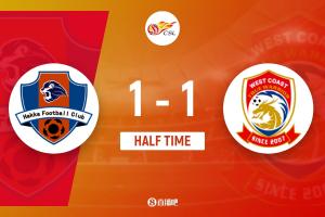 半場(chǎng)-段劉愚任意球直接破門奧馬爾松扳平 梅州客家暫1-1西海岸