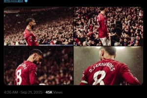 里程碑！B費曬照慶祝勝利：很高興達成英超200場+曼聯(lián)100球