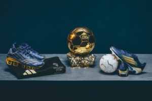 金色榮耀！阿迪達斯為登貝萊金球推出紀念鞋款
