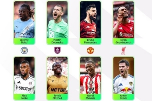 英超第5輪最佳球員候選：多庫、B費、赫拉芬貝赫在列