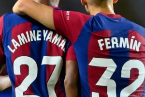 無緣金球獎，費爾明社媒曬合影支持亞馬爾：你就是No1