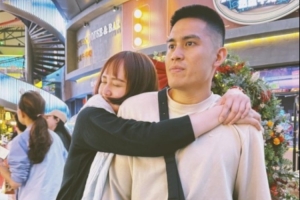 來京探班了！陳盈駿妻子更新社媒 曬出在北京的近照