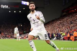 Opta：B費(fèi)在英超的助攻數(shù)已達(dá)52次，位列隊(duì)史第5位！