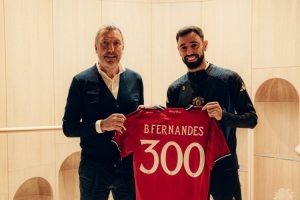 B費：為曼聯(lián)出戰(zhàn)300場是超越夢想，高出勤率可能是因為午睡習慣