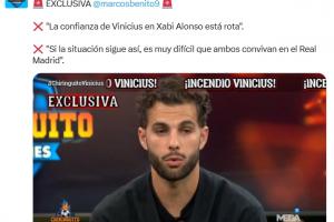 六臺(tái)：維尼修斯對(duì)阿隆索信任破裂，若情況繼續(xù)兩人很難共事