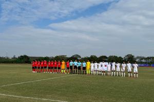 中國足球青少年精英聯(lián)賽U15組，上海海港U15隊(duì)?wèi)?zhàn)勝長春亞泰U15隊(duì)