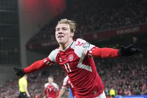 霍伊倫缺席今天凌晨丹麥的世預(yù)賽，迪馬濟(jì)奧：只是流感并無大礙