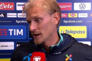 挪威中場(chǎng)：意大利保持上半場(chǎng)的表現(xiàn)，完全有能力去世界杯