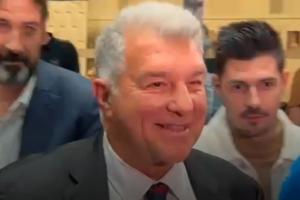 給梅西立雕像？拉波爾塔：還未向他提及此想法，會(huì)在適當(dāng)時(shí)候提出