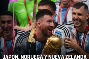 梅西大戰(zhàn)哈蘭德??AI預(yù)測阿根廷世界杯分組：日本、挪威、新西蘭