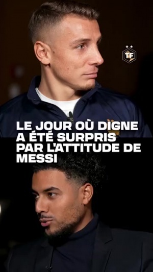 迪涅：梅西為人非常好，有次在迪士尼偶遇后他馬上叫我們一起吃飯