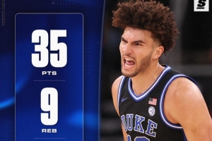 35分9板3助！卡梅隆·布澤爾率隊(duì)擊敗阿肯色大學(xué)