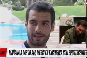 樂開懷！梅西第一次看有頭發(fā)的瓜帥稱贊自己，笑容停不下來