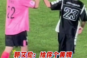 會(huì)整活哈！東北名人賽 李曉旭踹艾倫一腳 艾倫回頭就掏出黃牌~