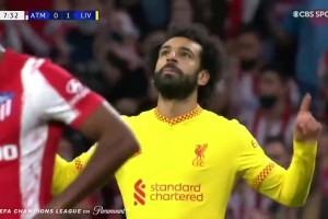 遇佛殺佛！馬競鐵桶陣也擋不住，薩拉赫連過三人破門