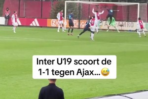 砸懵賈府！實拍：青年歐冠國米U19同樣用頭球敲開賈府大門??