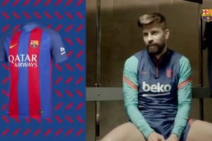 最喜歡哪款球衣？皮克此前挑戰(zhàn)：根據(jù)不同球衣猜賽季！