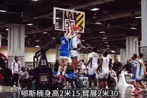 機動性強的潛力內(nèi)線防守核心！郇斯楠為何獲得眾多大學(xué)的青睞？